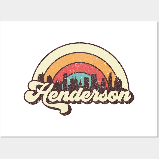 Henderson city gift Wall Art by SerenityByAlex